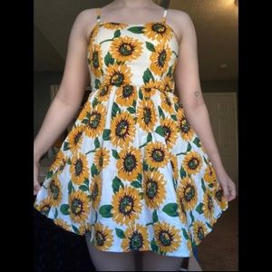 Beautiful Sunflower Dress